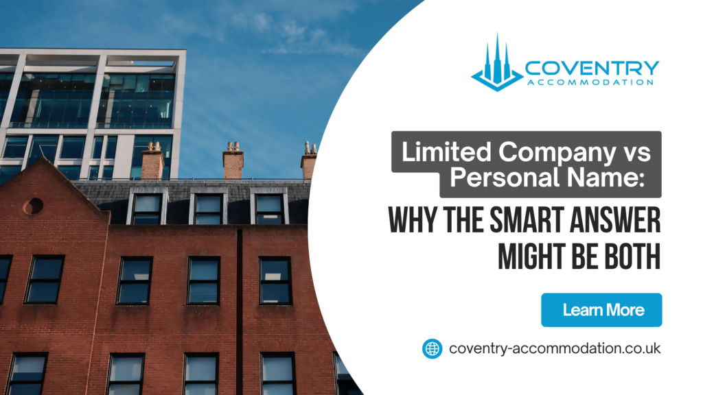 Limited company vs personal name ownership structure for serviced accommodation business in the UK