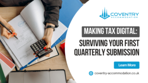 Landlord completing a Making Tax Digital quarterly submission