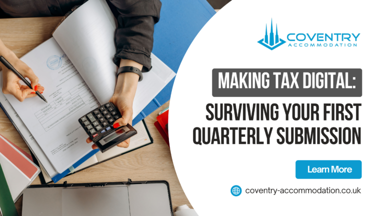 Landlord completing a Making Tax Digital quarterly submission