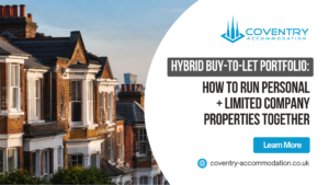 Hybrid buy-to-let portfolio comparing personal and limited company property ownership